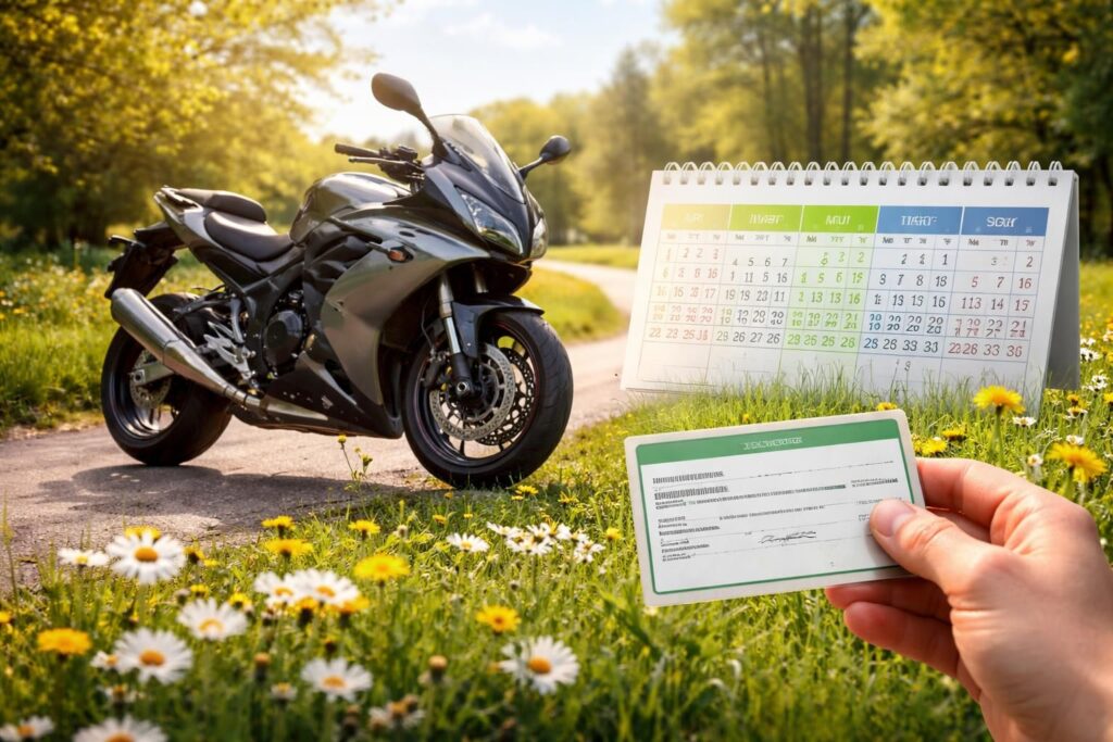 découvrez comment fonctionne l'assurance moto saisonnière, ses avantages et les conditions pour assurer votre moto uniquement pendant les périodes où vous l'utilisez.