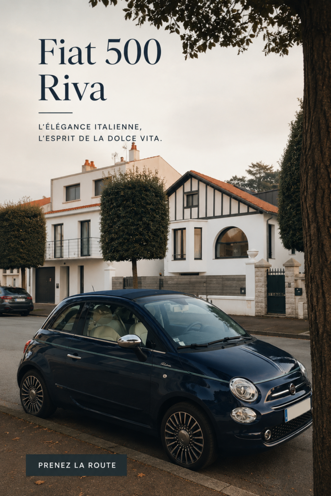 Fiat 500 Riva, une voiture élégante au design raffiné