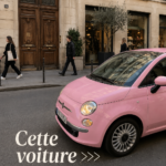 Une famille heureuse en voyage dans une voiture confortable