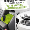Accessoires variés pour améliorer le confort d'une voiture