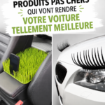 Accessoires variés pour améliorer le confort d'une voiture