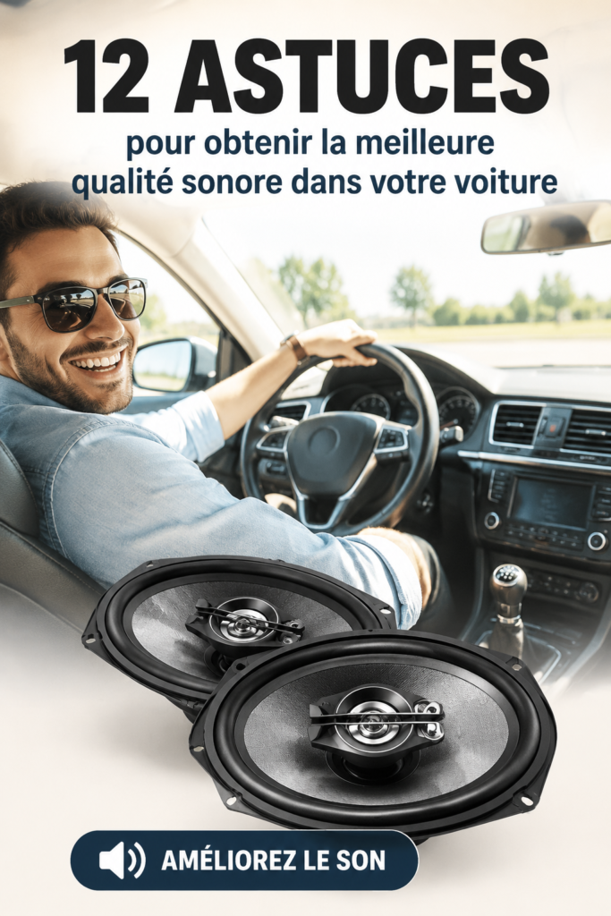 Système audio dans une voiture offrant une expérience musicale de qualité