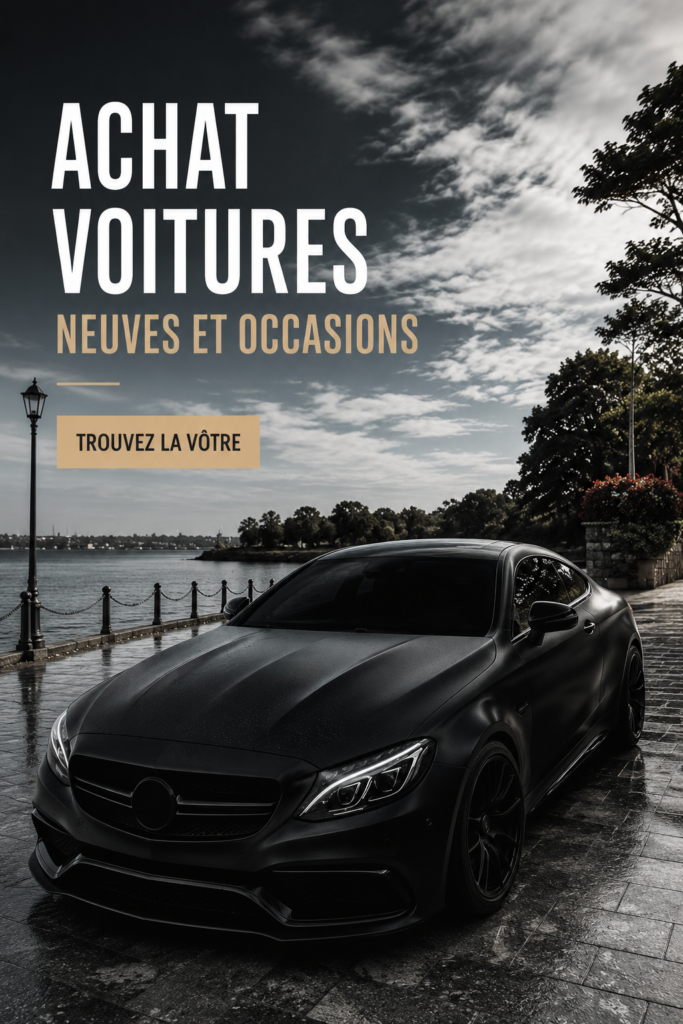 Femme souriante examinant une voiture neuve dans un showroom.