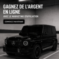 Femme souriante travaillant sur son ordinateur, illustrant le marketing d'affiliation.