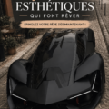 Une sélection de voitures esthétiques modernes, avec des designs variés et captivants.