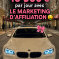 Femme travaillant sur un ordinateur pour le marketing d'affiliation