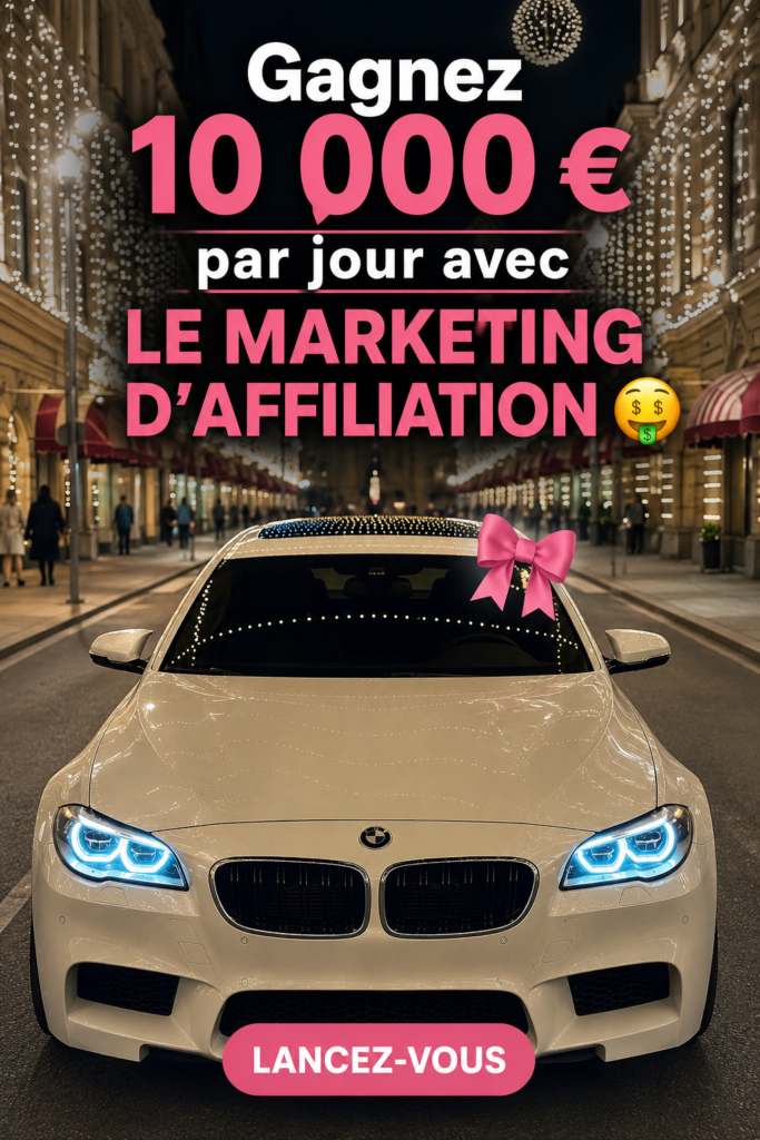 Femme travaillant sur un ordinateur pour le marketing d'affiliation