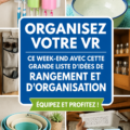 Camping-car organisé avec des espaces de rangement pratiques et efficaces.