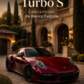 Porsche 911 Turbo S exposée sous un éclairage mettant en valeur son design élégant