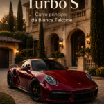 Porsche 911 Turbo S exposée sous un éclairage mettant en valeur son design élégant