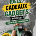 Sélection de gadgets modernes à offrir aux hommes pour les fêtes.