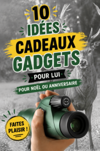 Sélection de gadgets modernes à offrir aux hommes pour les fêtes.