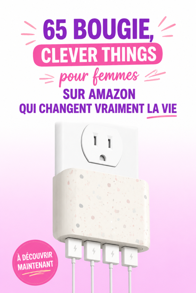 Une sélection d'objets pratiques et innovants pour les femmes.
