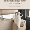 Image d'une voiture bien organisée avec des accessoires de rangement