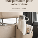 Image d'une voiture bien organisée avec des accessoires de rangement