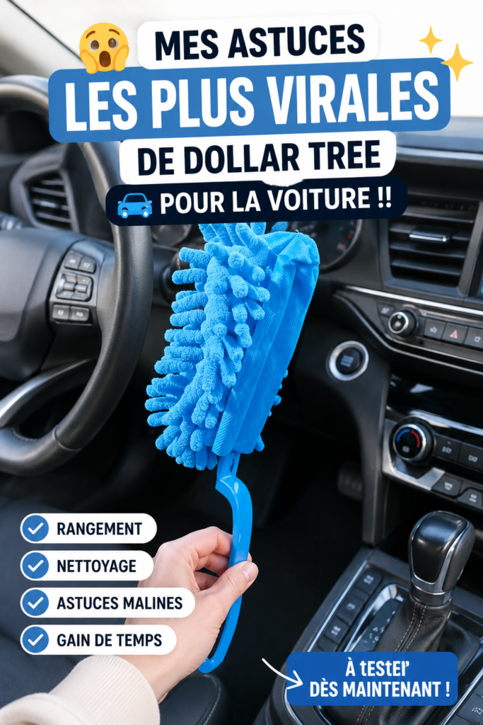 Intérieur de voiture bien rangé avec des accessoires de rangement pratiques