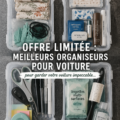 Organiseur de voiture pratique et élégant pour un intérieur bien rangé