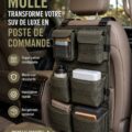 SUV bien rangé avec des accessoires de rangement pratiques