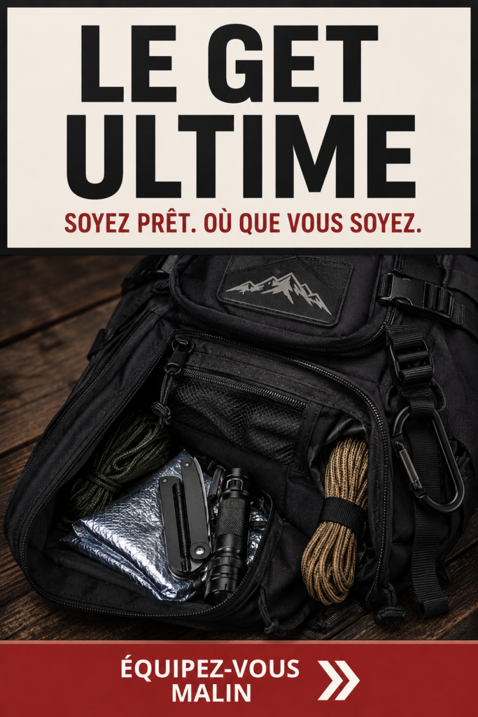 Un sac de voiture bien organisé avec des accessoires de sécurité