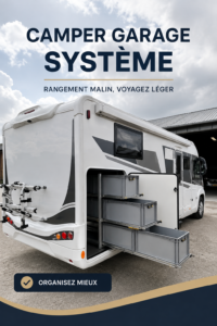 Système de rangement pratique installé dans un coffre de voiture
