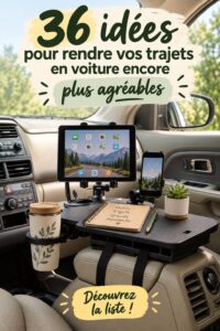 Accessoires automobiles pour améliorer le confort lors des trajets