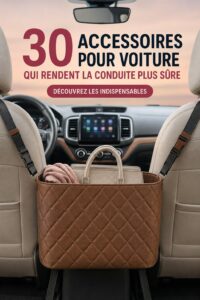 Gadgets auto variés pour améliorer la sécurité routière