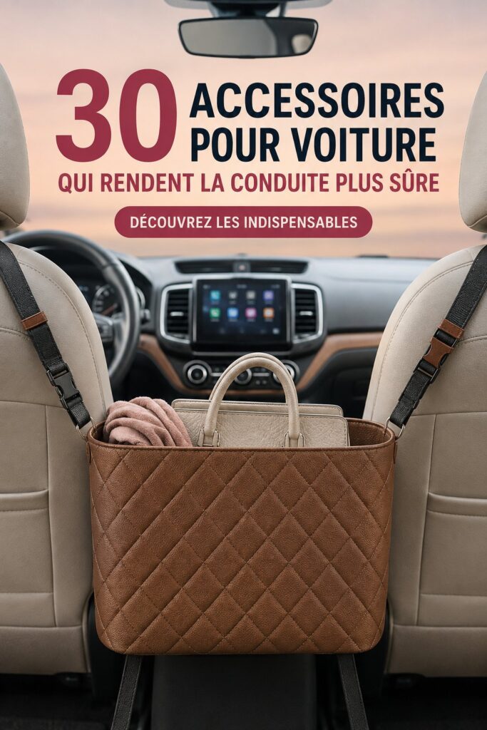 Gadgets auto variés pour améliorer la sécurité routière