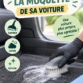 Moquette de voiture propre et bien entretenue