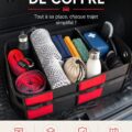 Organiseur de coffre de voiture pratique et élégant, parfait pour un rangement optimisé.