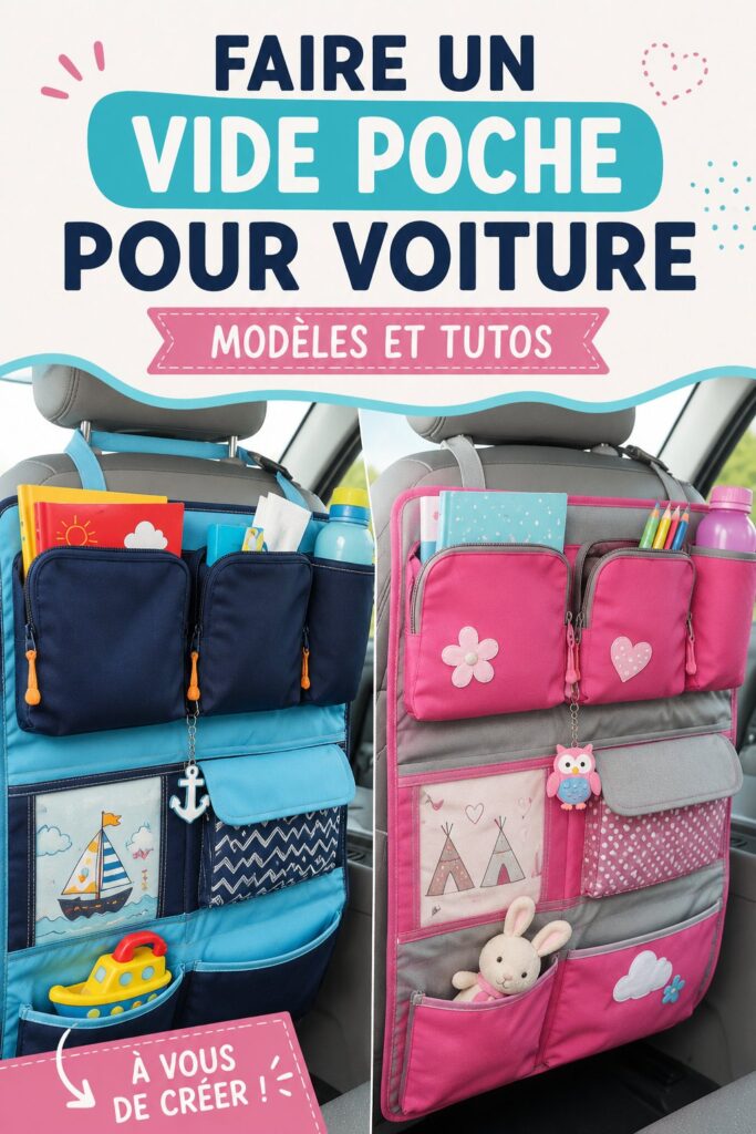 Un vide poche organisé et fonctionnel dans une voiture moderne.