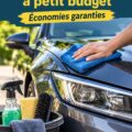 Aperçu d'une voiture bien entretenue après un detailing économique