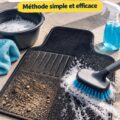 Tapis de sol WeatherTech propre dans une voiture