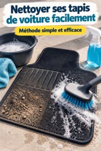 Tapis de sol WeatherTech propre dans une voiture